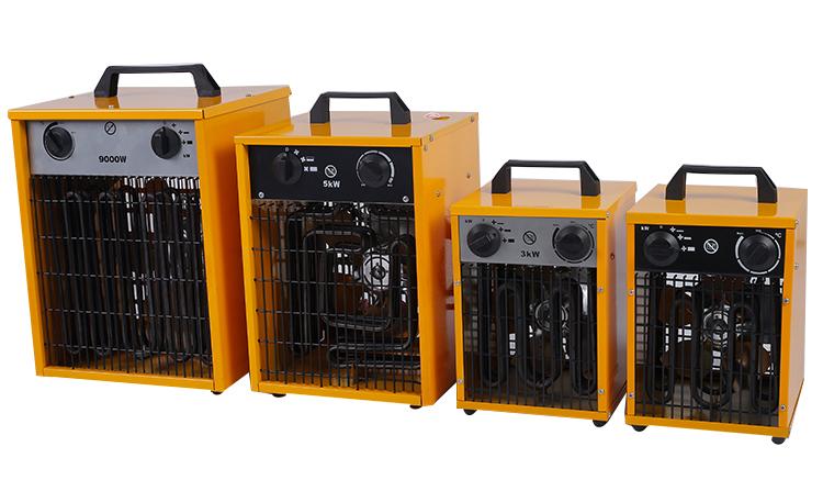 【5千瓦电暖风机 bje-50h 厂家直销 工业商用大棚取暖器 机械设备】价
